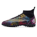 Cópia de Sapatos de futebol unissex com grampos para homens, respirável, leve, tênis esportivos, masculino, ao ar livre Importe Go Black 33 